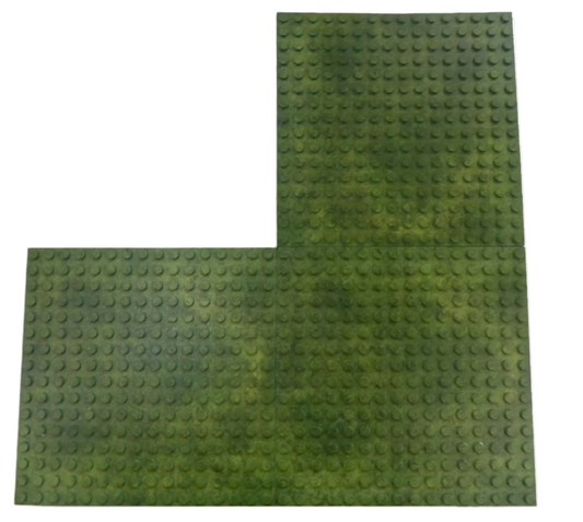 Viererset Bedruckte Bauplatten, Platte 16x16 Noppen (je. 4x) - Reptim