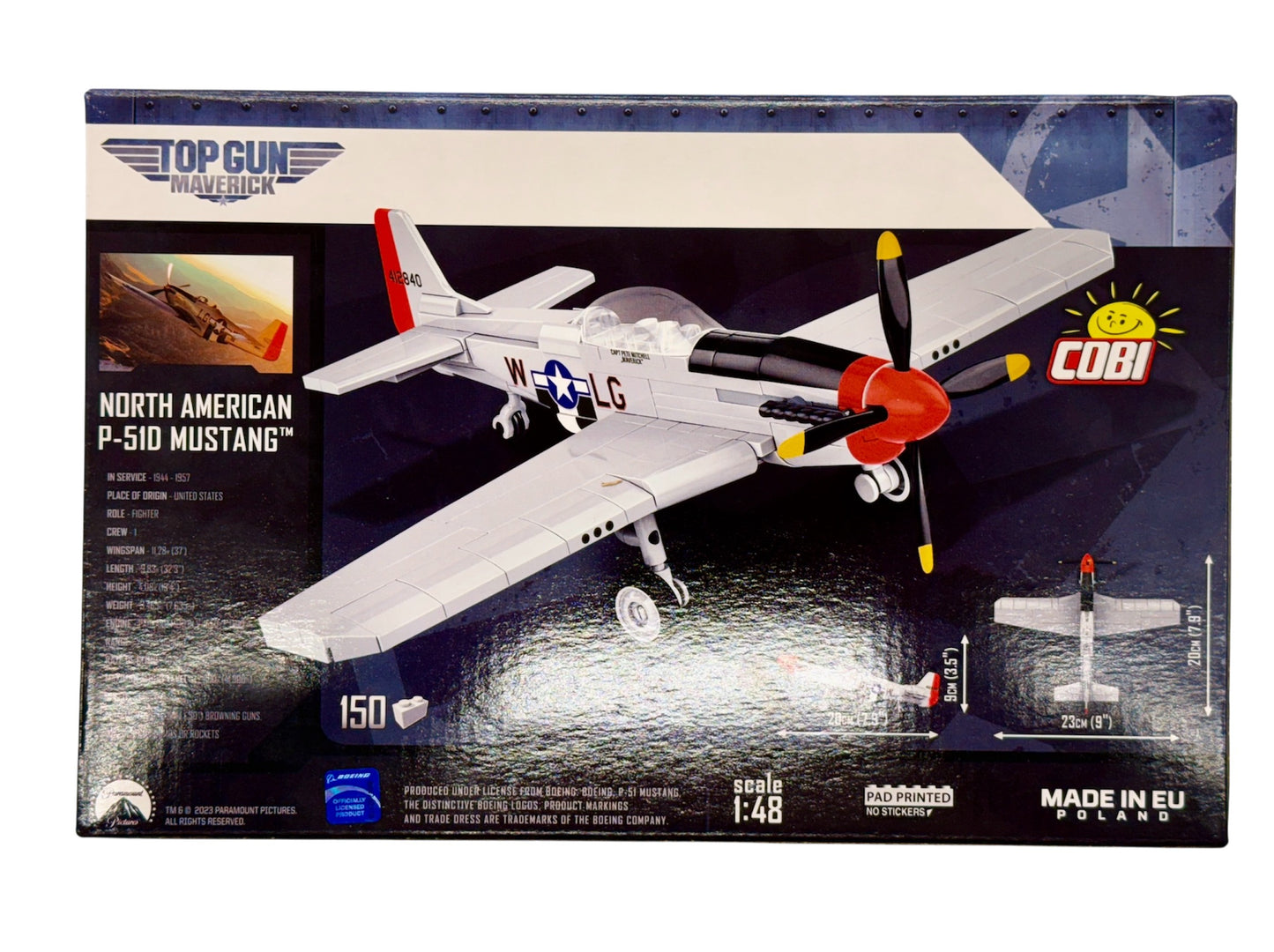 COBI Mustang P-51D Mustang - Reptim