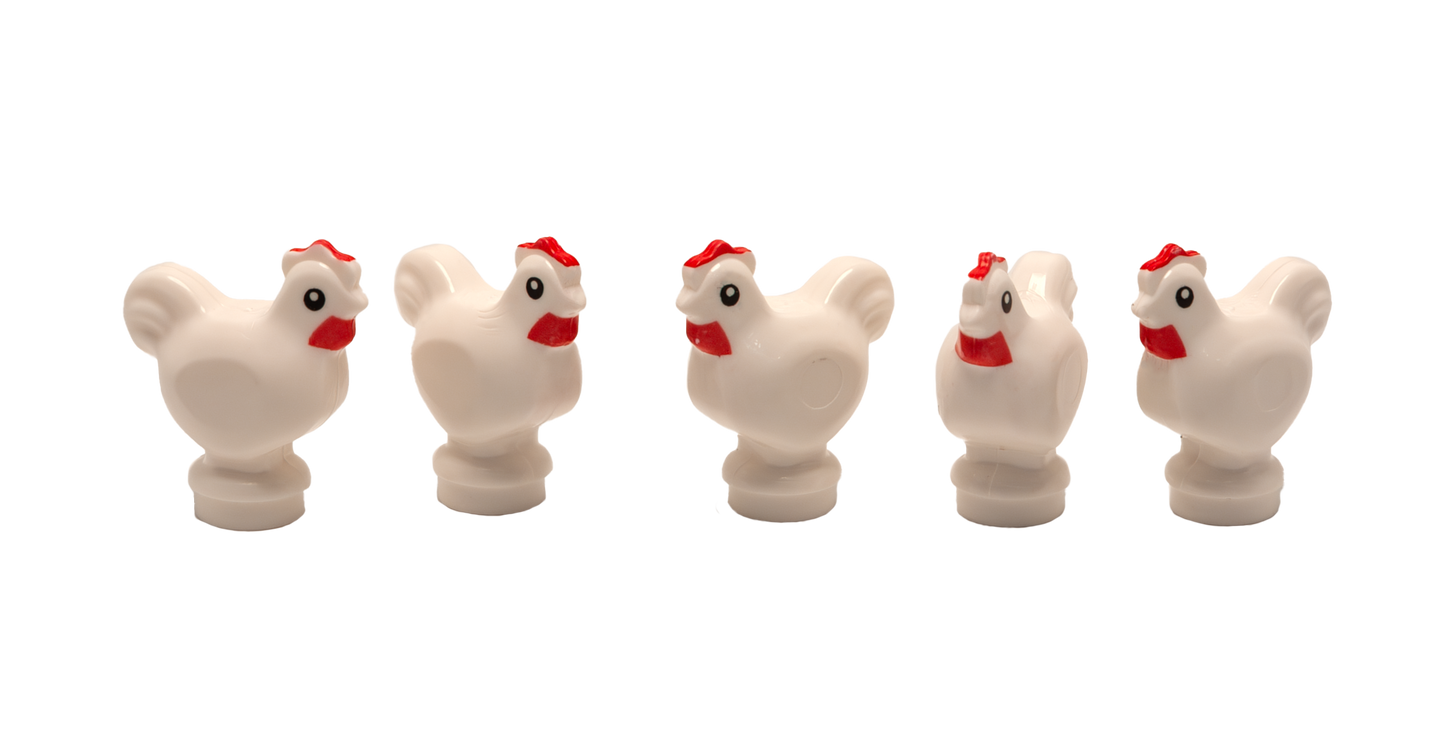 Huhn in Miniatur Form für Groß und Klein