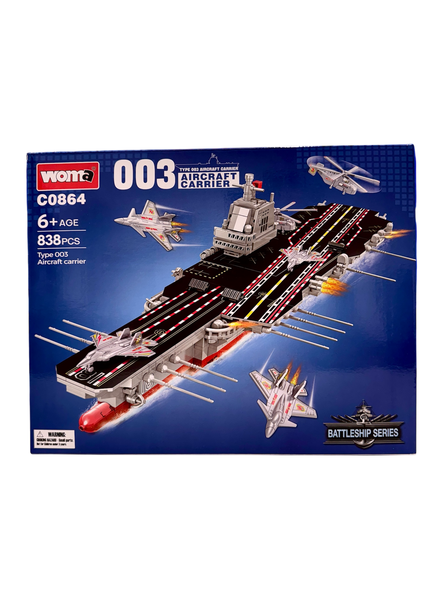 Flugzeugträger Schwarz & Grau - Reptim