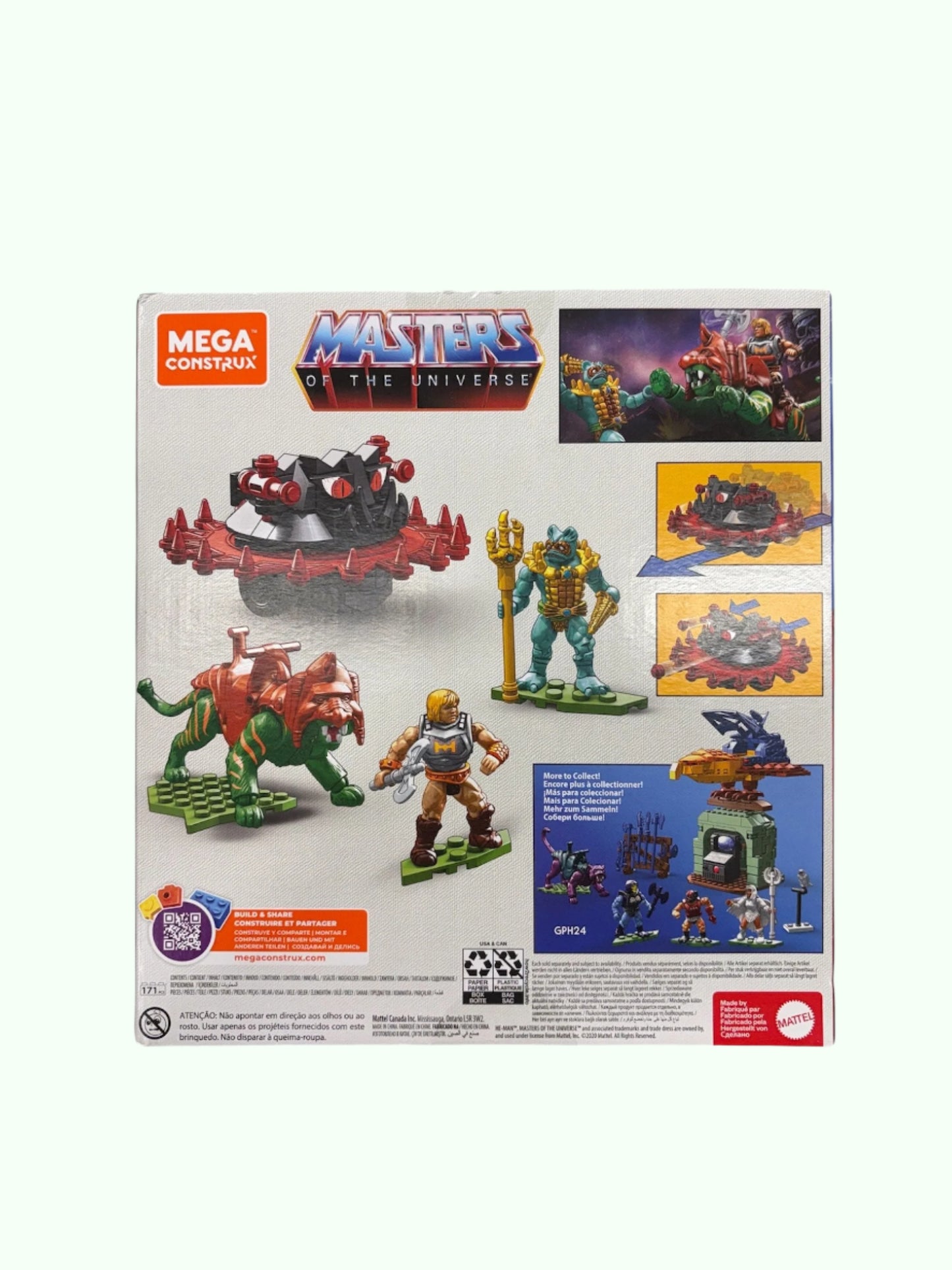 Mega Construx Masters of the Universe Battle Cat VS Roton - Reptim
