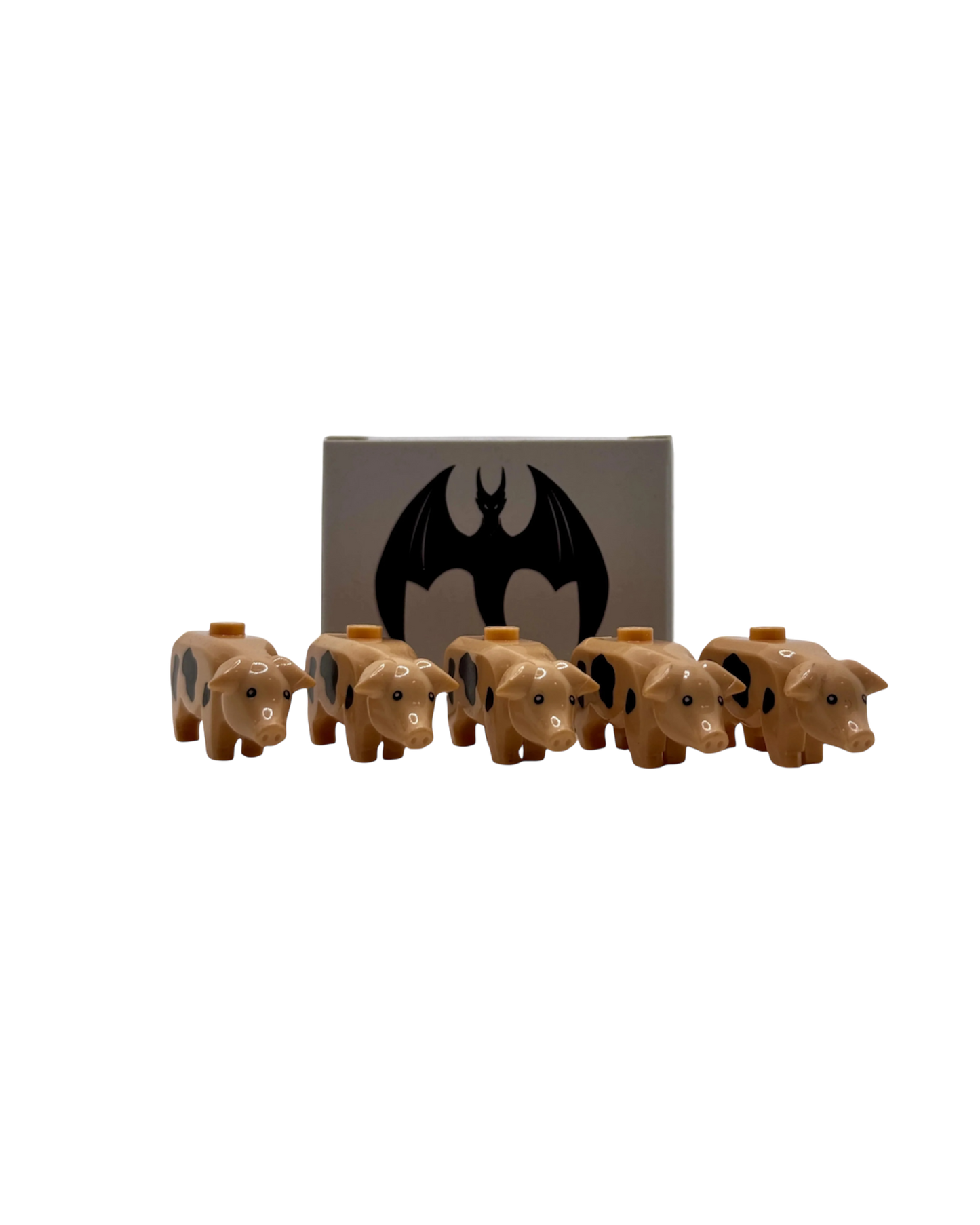 Schwein Beige / Schwarz