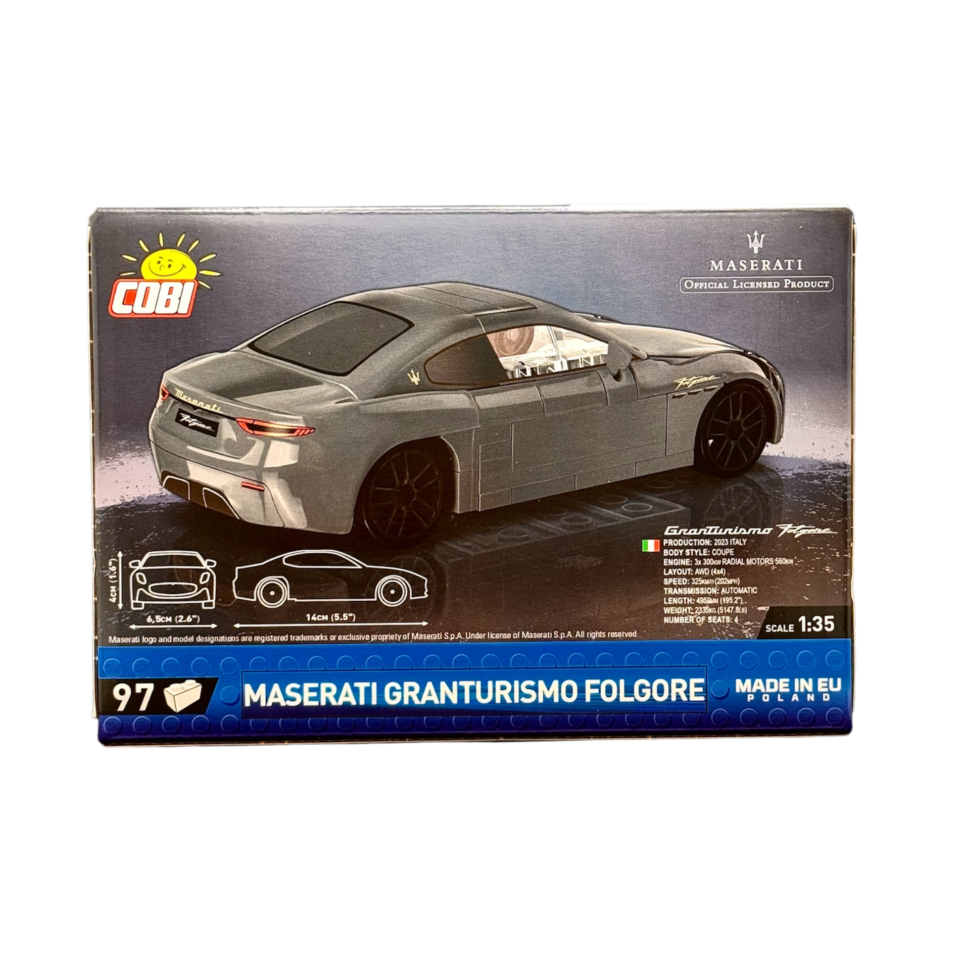 COBI Maserati GranTurismo Folgore - Reptim