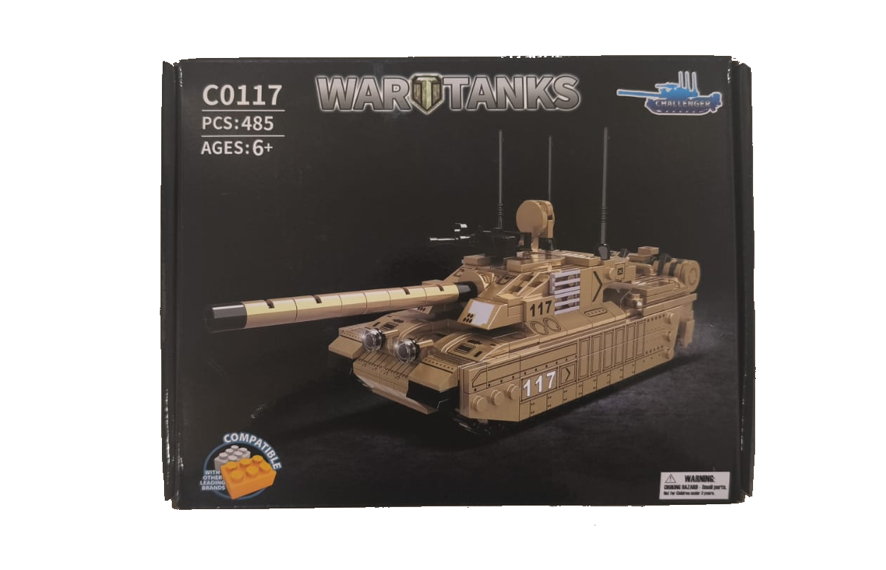 Challenger II Main Battle Tank | 485 Klemmbausteine