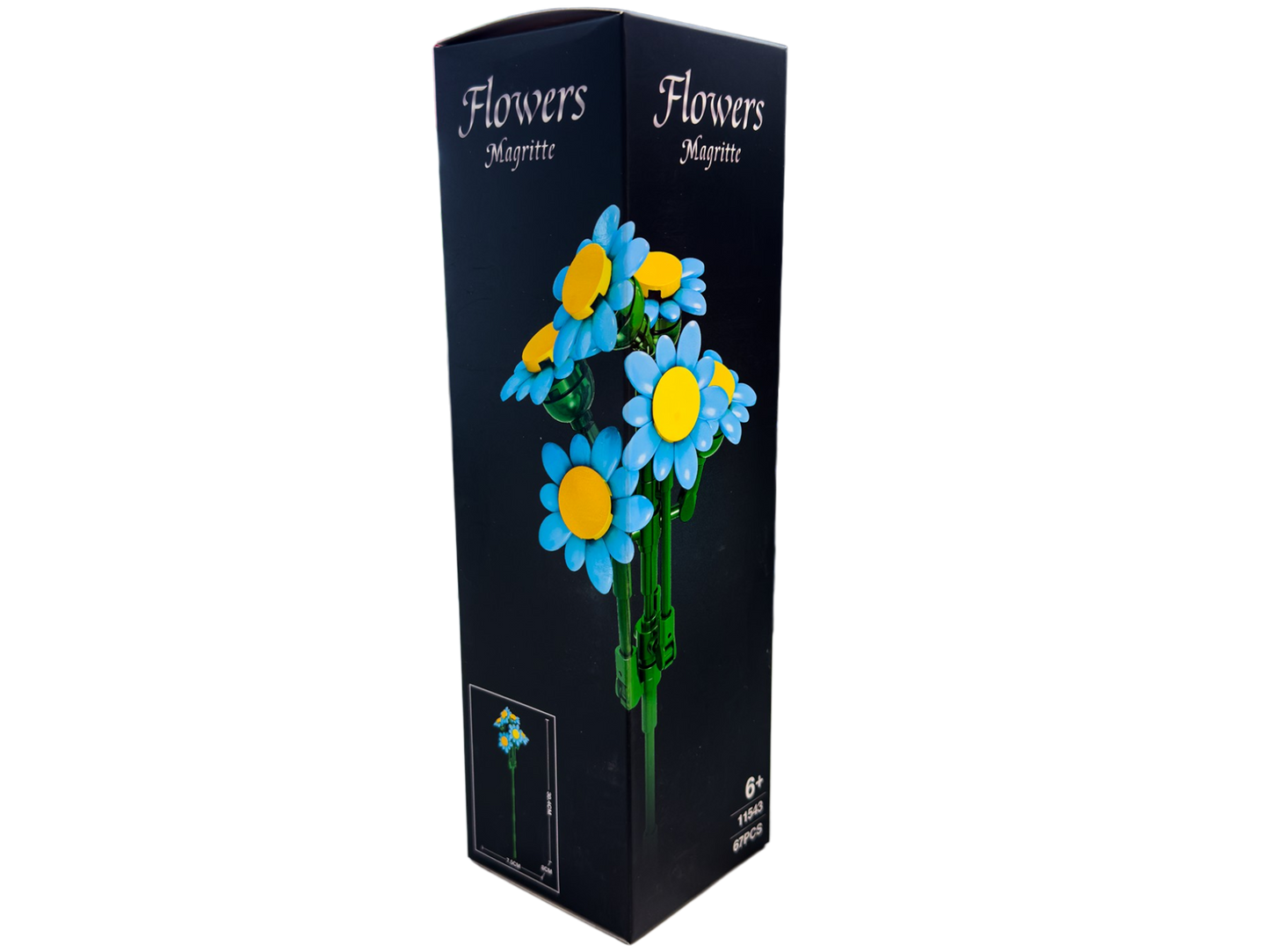 Blumen Bouquet 11543 | Klemmbaustein-Blumen Set