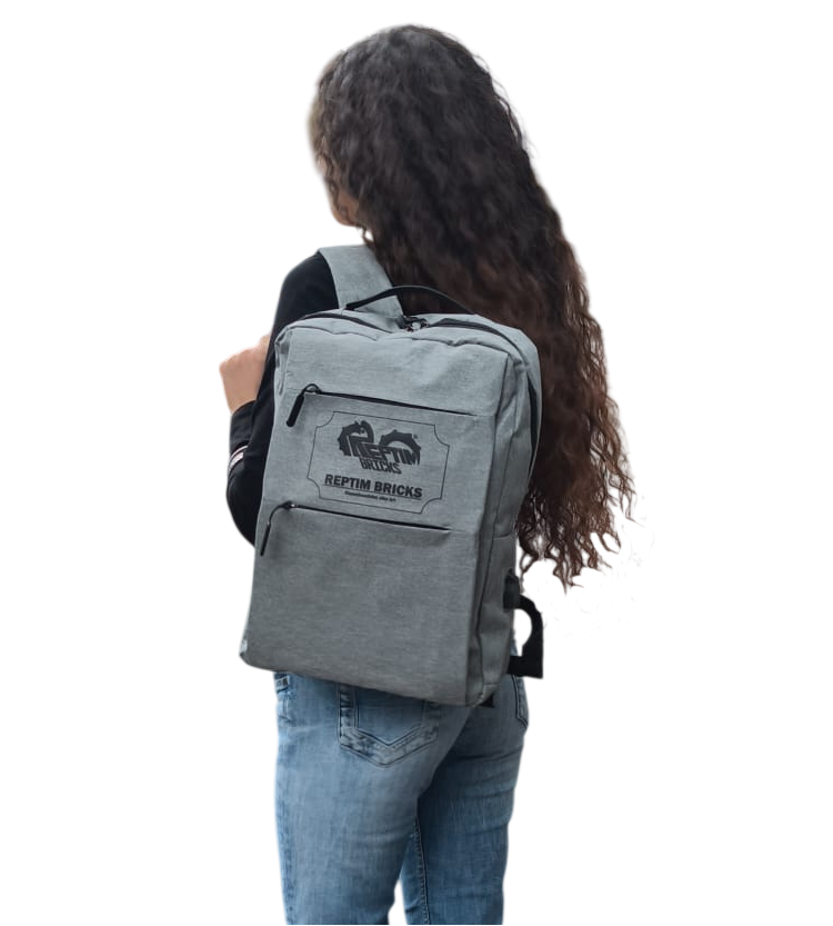 Reptim Bricks-Rucksack mit USB