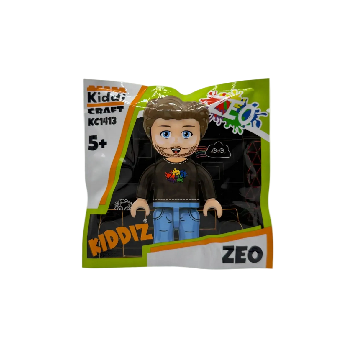 Kiddicraft Zeo- Minifigur aus Klemmbausteinen
