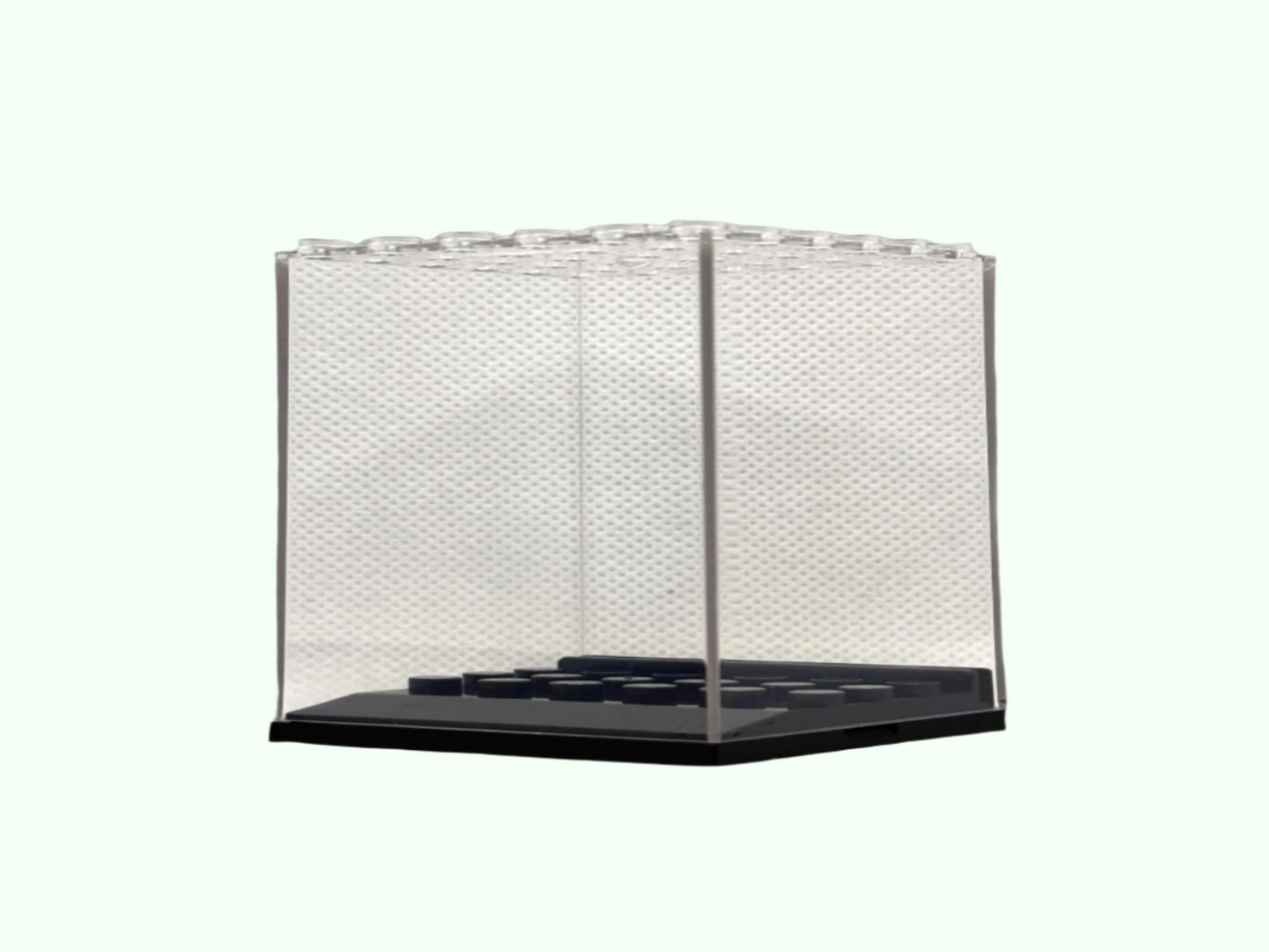 Acrylglas Vitrine (7 x 4,8 x 4,8 cm) für Minifiguren - Reptim
