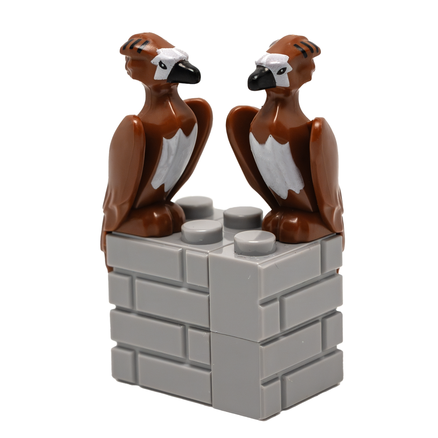 Bussard Braun | Klemmbaustein