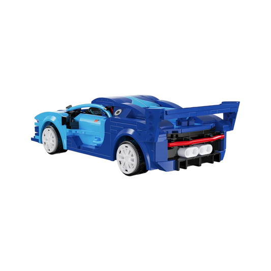 Blue Race Car mit 325 Klemmbausteinen und Fernsteuerung