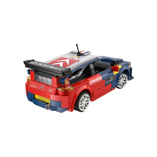 Citroën C4 WRC mit 329 Klemmbausteinen und Fernsteuerung