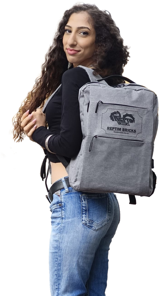 Reptim Bricks-Rucksack mit USB