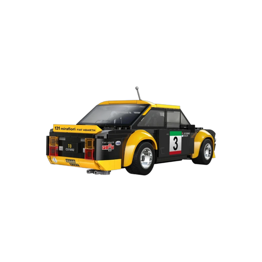 Fiat Abarth 131 mit 216 Klemmbausteinen und Fernsteuerung