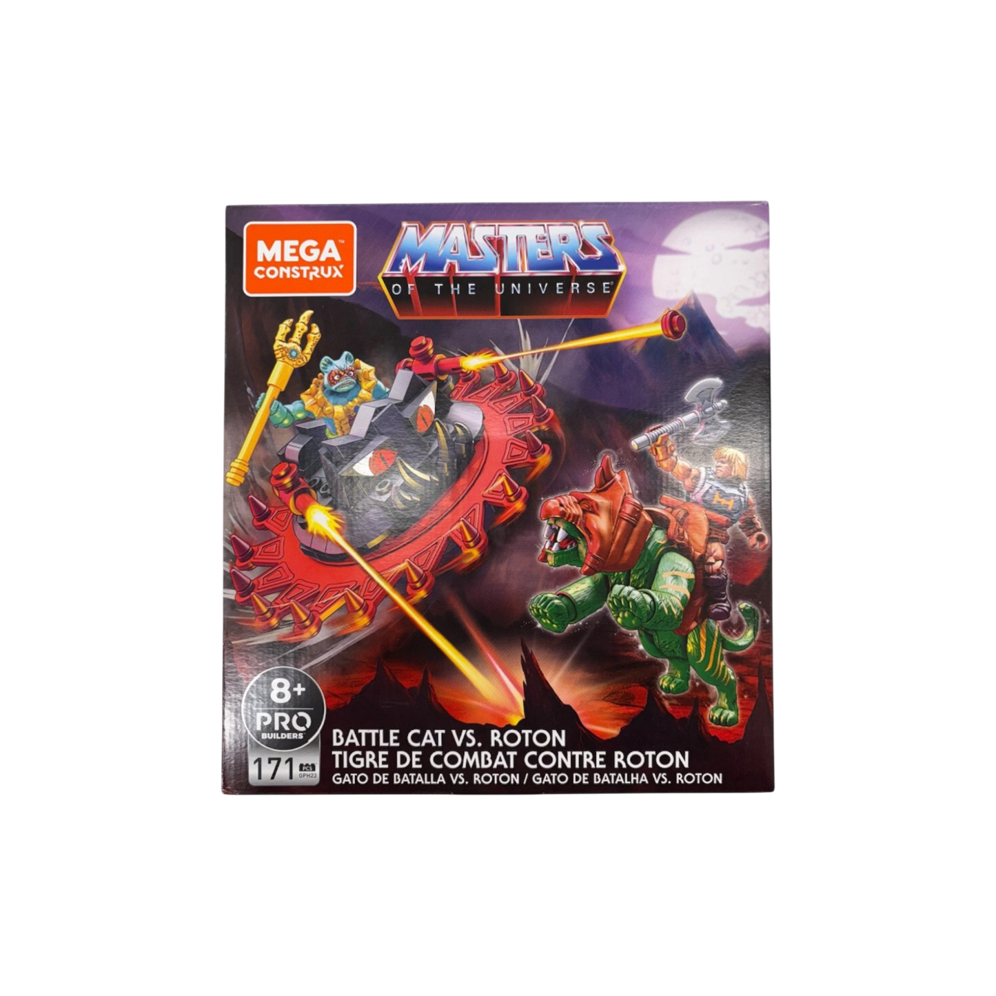 Mega Construx Masters of the Universe Battle Cat VS Roton