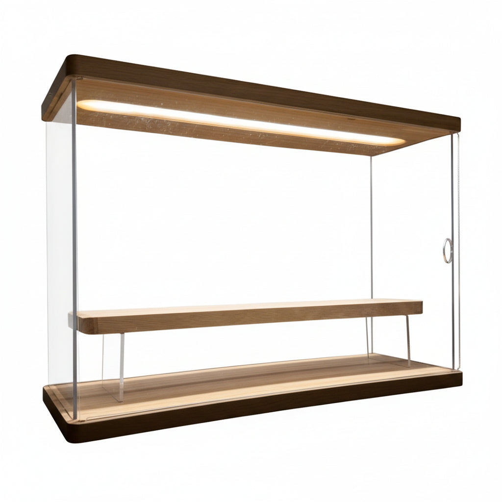 Beleuchtete Vitrine 32 x 12 cm - Reptim