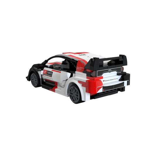 Toyota GR Yaris Rally 1 mit 330 Klemmbausteinen und Fernsteuerung