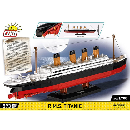 Titanic R.M.S Cobi 593 Klemmbausteine