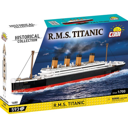 Titanic R.M.S Cobi 593 Klemmbausteine