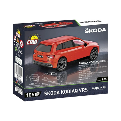 Skoda Kodiaq VRS mit 105 Klemmbausteinen