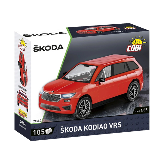 Skoda Kodiaq VRS mit 105 Klemmbausteinen