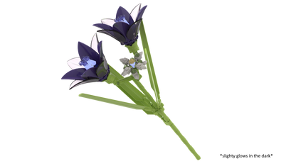 Schwarzer Lotus – Klemmbaustein-Blume • Jetzt exklusiv vorbestellen