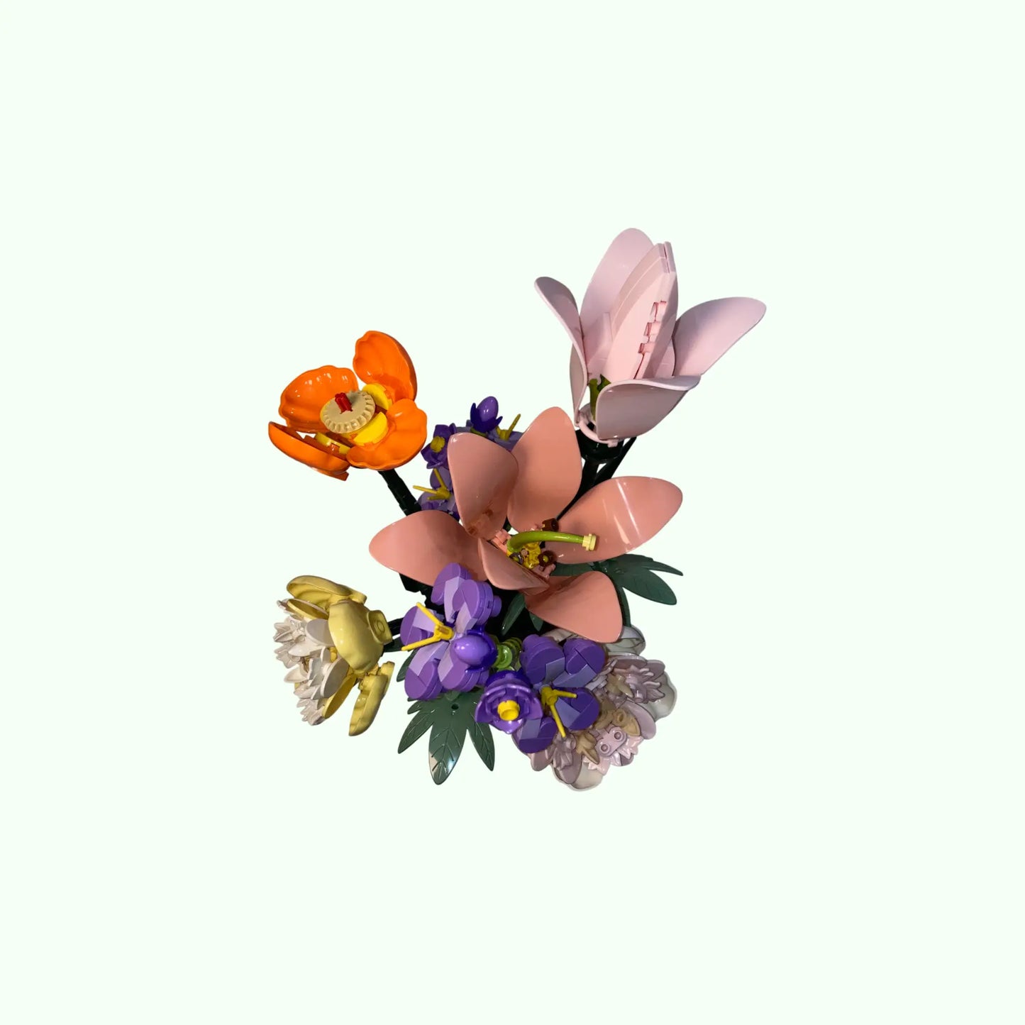 Klemmbaustein Blumenstrauß „Eleganter Floraler Mix" | Set 11120
