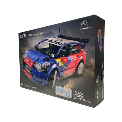 Citroën C4 WRC mit 329 Klemmbausteinen und Fernsteuerung