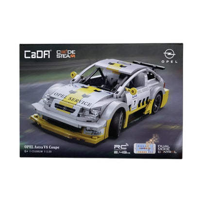 Opel Astra V8 Coupe mit 330 Klemmbausteinen und Fernsteuerung