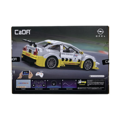 Opel Astra V8 Coupe mit 330 Klemmbausteinen und Fernsteuerung