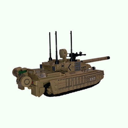 Klemmbausteine Militärfahrzeuge Challenger II Main Battle Tank