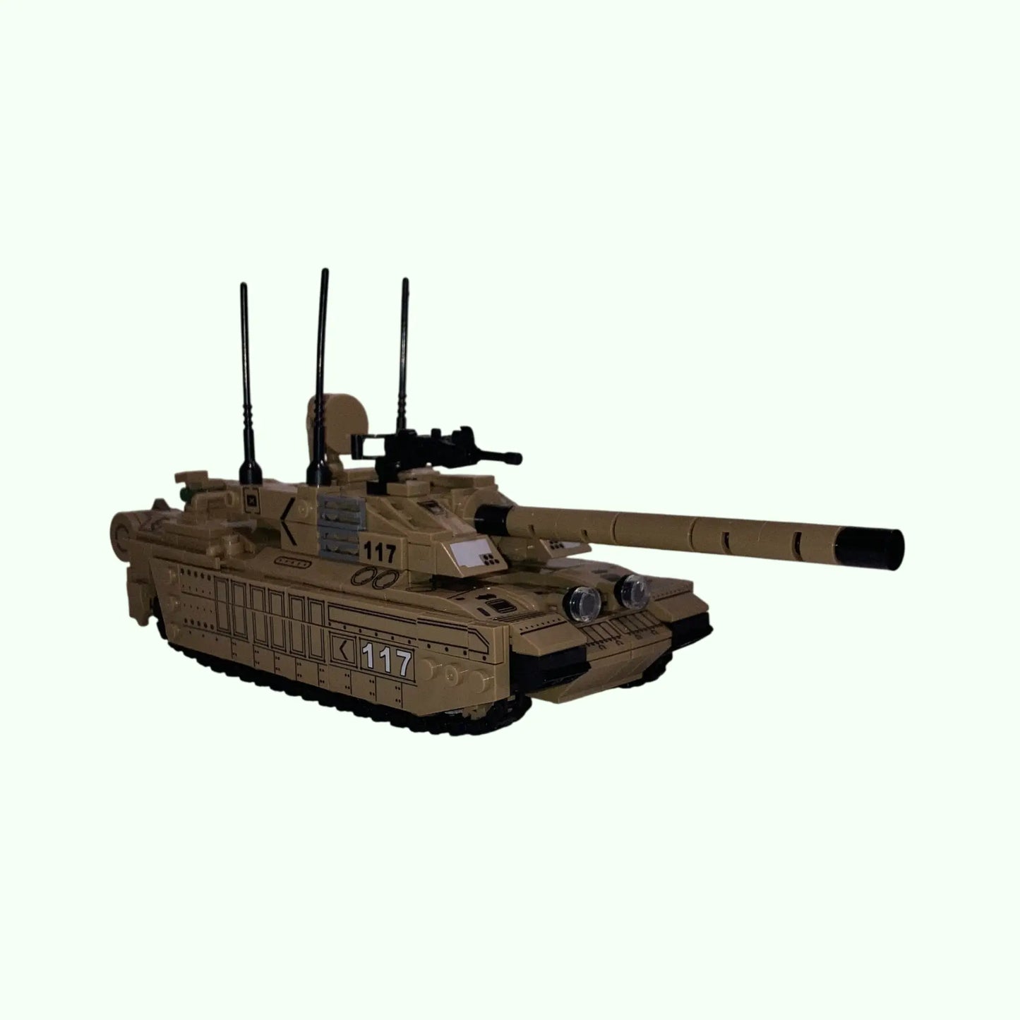 Klemmbausteine Militärfahrzeuge Challenger II Main Battle Tank