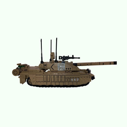 Klemmbausteine Militärfahrzeuge Challenger II Main Battle Tank