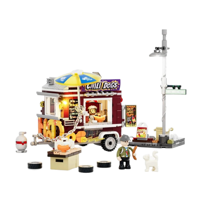 Beleuchteter Chili- Dog Foodtruck