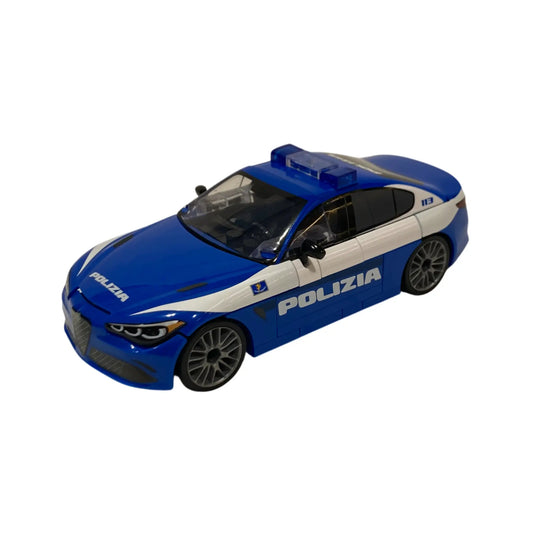 Giulia Quadrifoglio Polizia mit 93 Klemmbausteinen