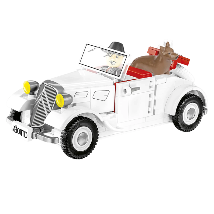 Citroen Traction 7C mit 199 Klemmbausteinen
