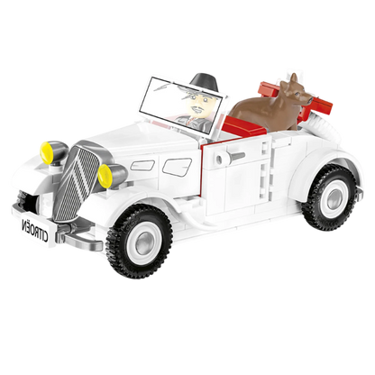 Citroen Traction 7C mit 199 Klemmbausteinen
