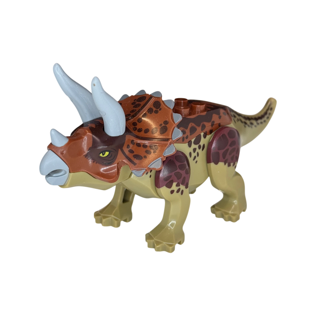 Triceratops klein- Baustein- Dinosaurier