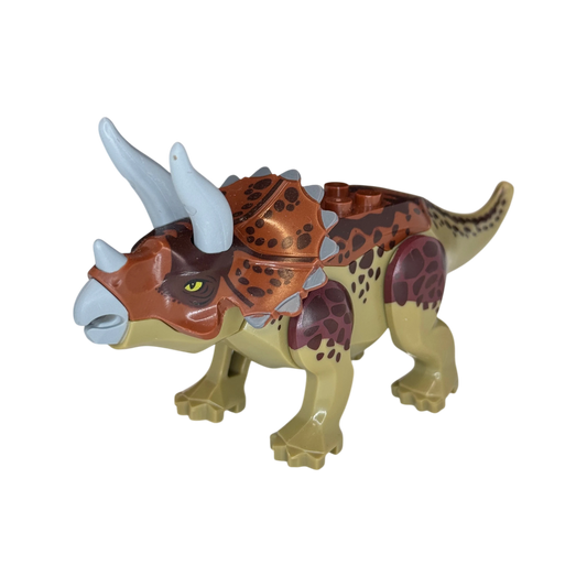 Triceratops klein- Baustein- Dinosaurier