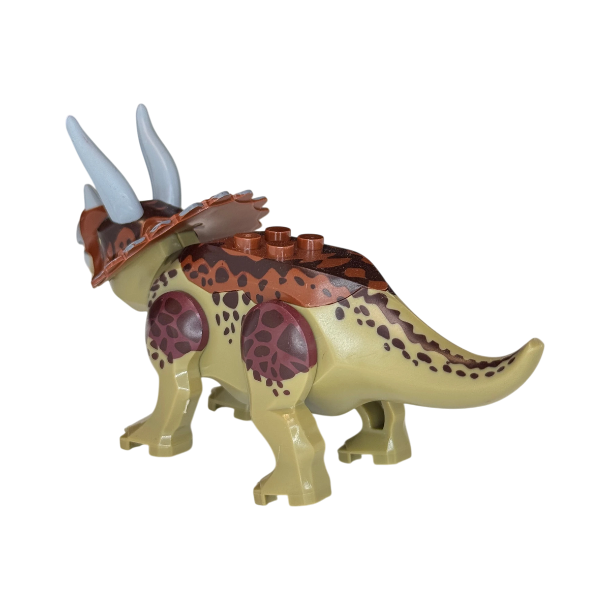 Triceratops klein- Baustein- Dinosaurier