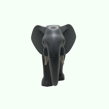 Kleiner grauer Elefant aus Klemmbausteinen