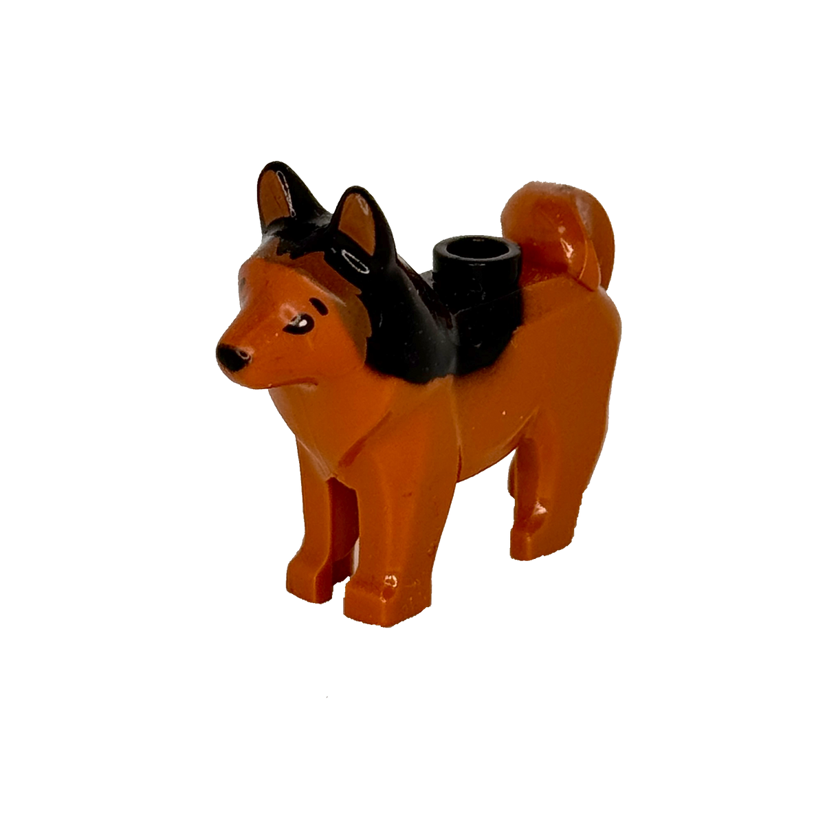 Schaeferhund in Miniaturform mit dunkler Farbgebung