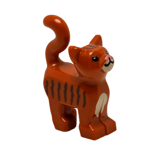 Katze Orange / Braun in Miniatur Form