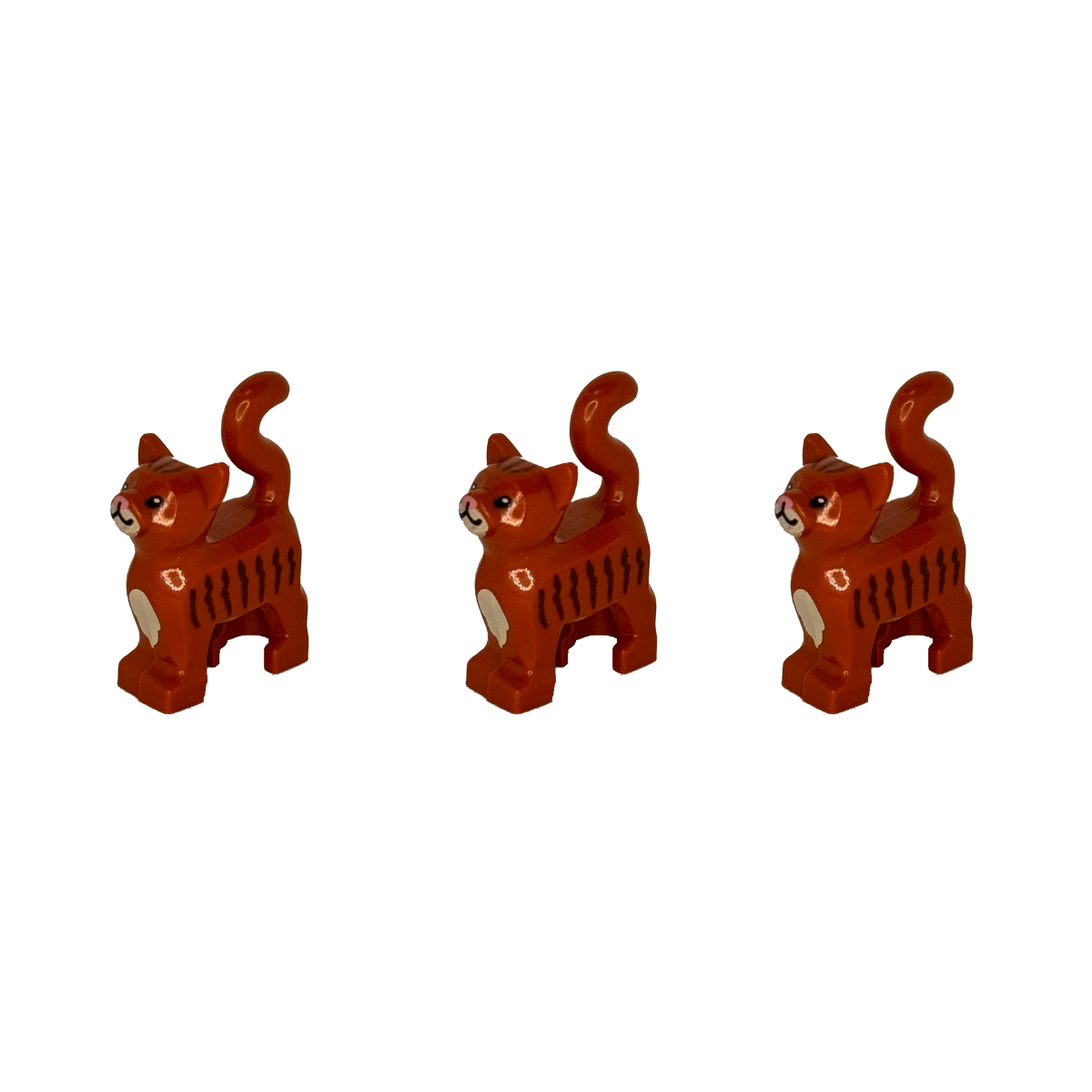 Katze Orange/Braun in Miniaturform