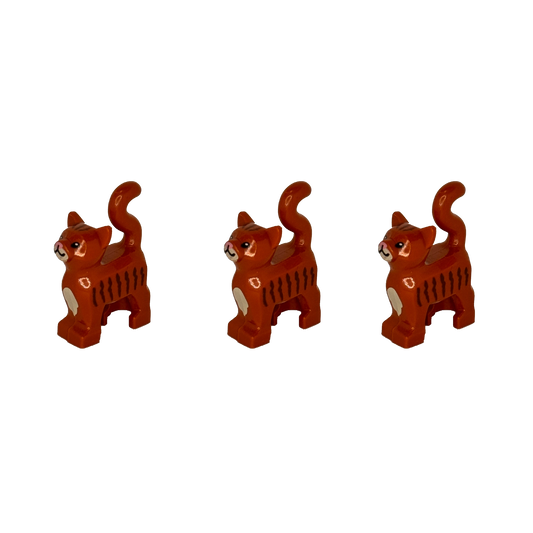 Katze Orange/Braun in Miniaturform