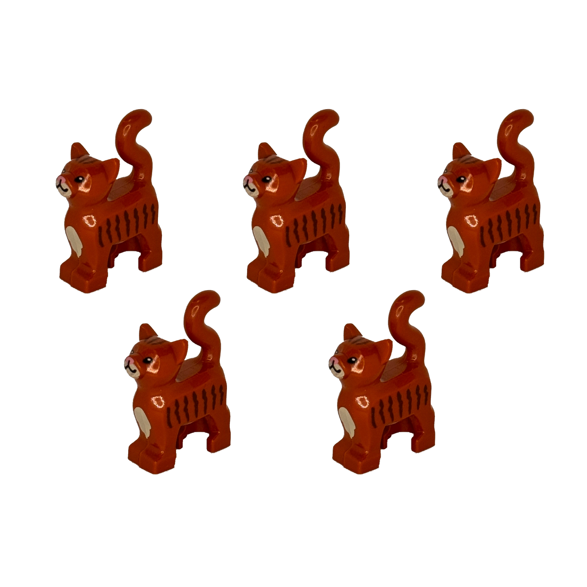 Katze Orange/Braun in Miniaturform