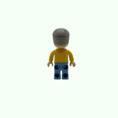 Olli- Minifigur aus Klemmbausteinen