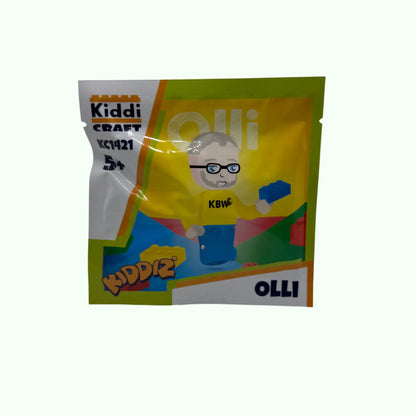 Olli- Minifigur aus Klemmbausteinen
