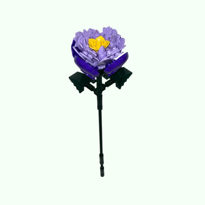 Klemmbaustein Blumenstrauß „Purple Rose" | Set 11542