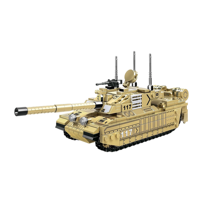 Klemmbausteine Militärfahrzeuge Challenger II Main Battle Tank