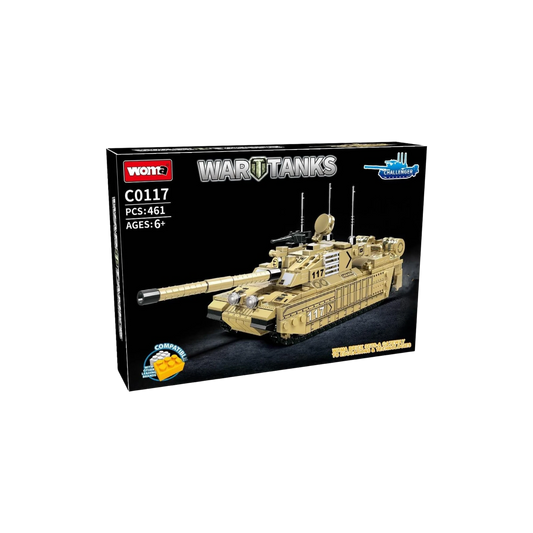 Klemmbausteine Militärfahrzeuge Challenger II Main Battle Tank